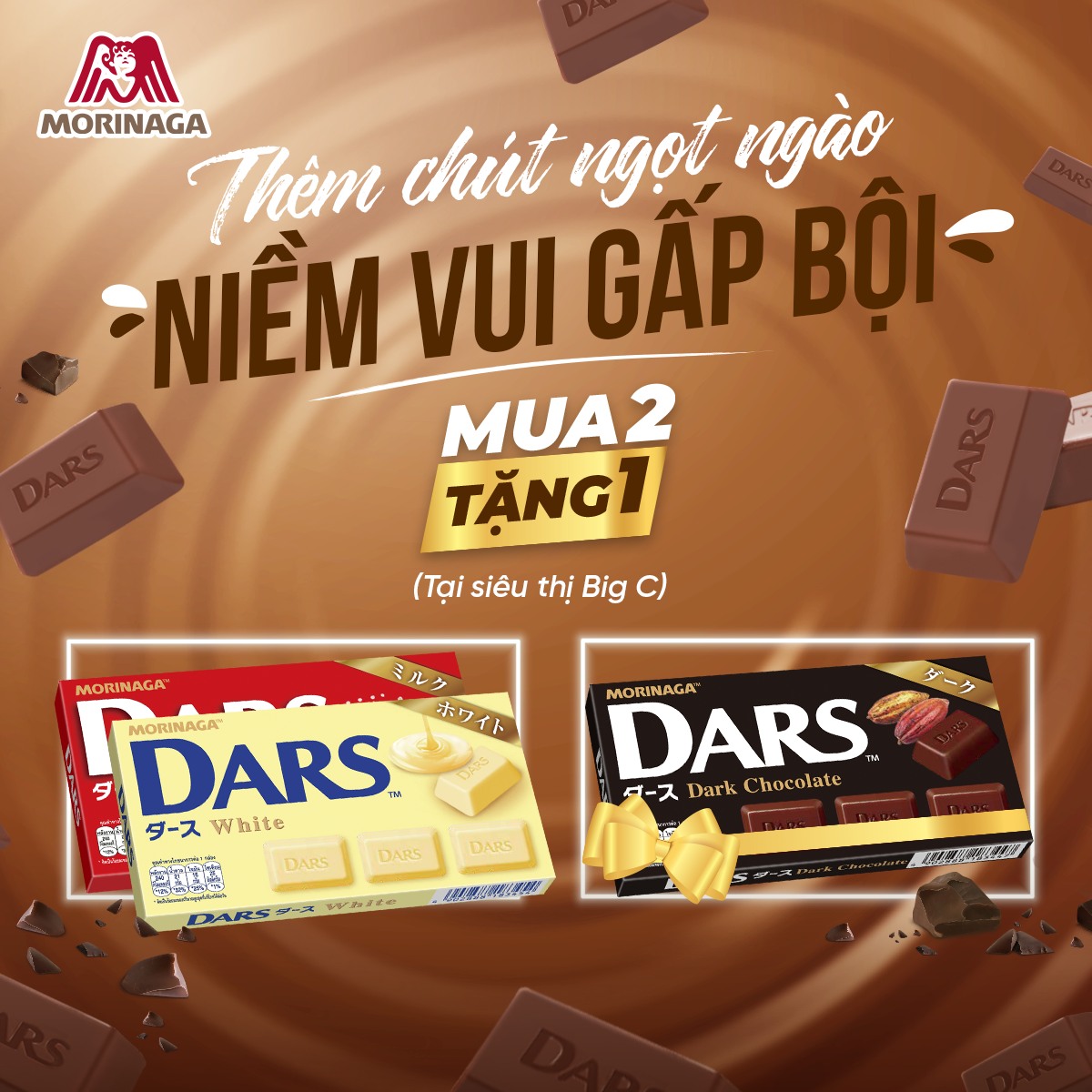 Tại sao Socola Morinaga Dars thanh là lựa chọn yêu thích của dân sành ăn?