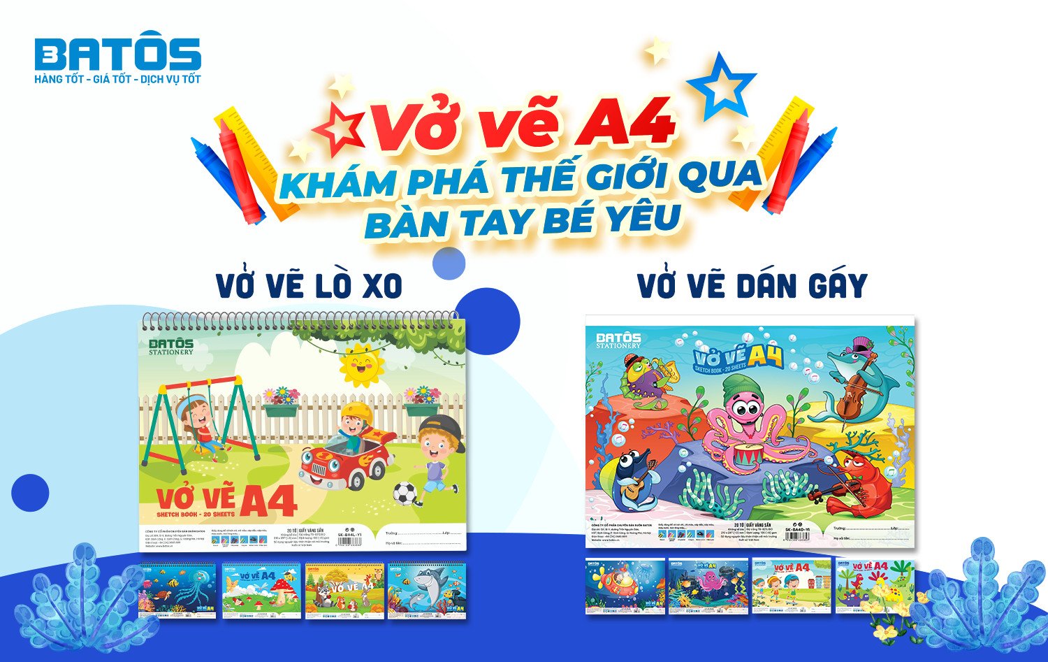 Các sản phẩm văn phòng cần chuẩn bị cho năm học mới