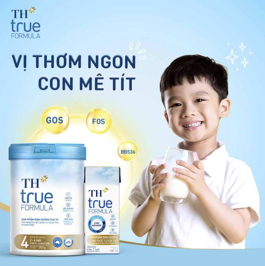 TH true Formula - Hỗ trợ tăng cường đề kháng cho bé