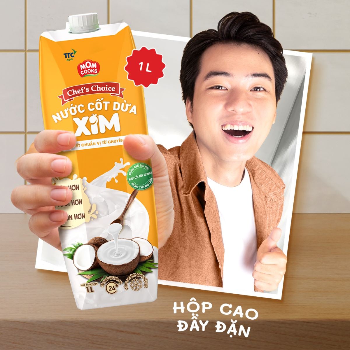 Cách sử dụng nước cốt dừa Xim - Mom Cooks cho món ăn đậm đà hương vị