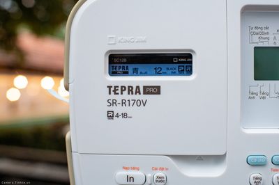 Cách sử dụng máy in nhãn Tepra Pro SR-R170V