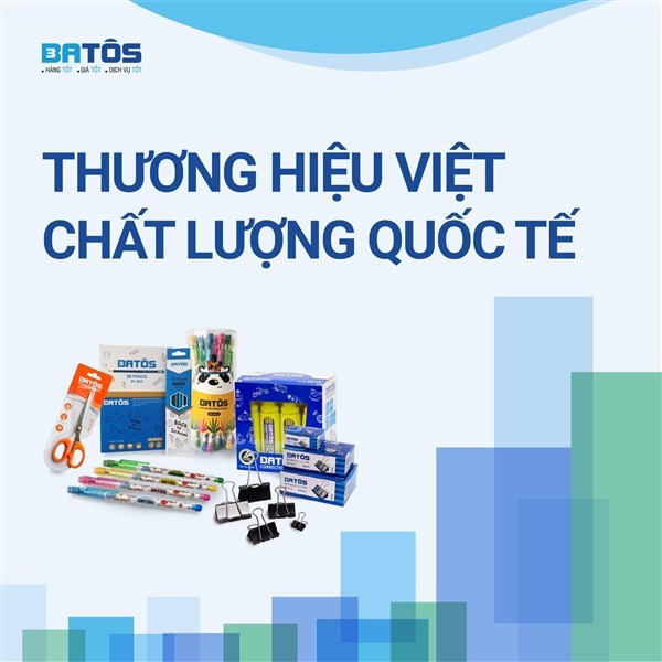 Vì sao Batos là sự lựa chọn số 1 để mua văn phòng phẩm chất lượng?