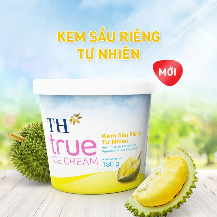 Giải nhiệt mùa hè với kem TH True Ice Cream