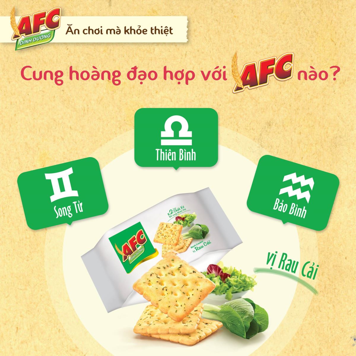 Bánh AFC giàu dinh dưỡng - Món ăn vặt không thể thiếu dịp xuân
