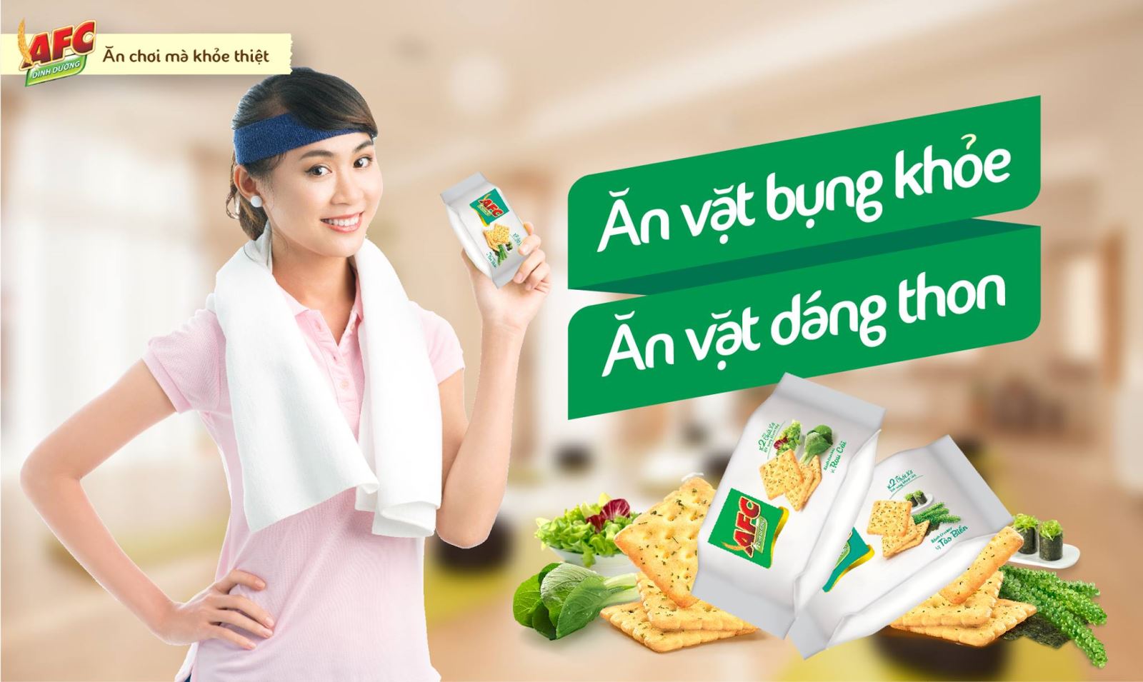 Bánh AFC giàu dinh dưỡng - Món ăn vặt không thể thiếu dịp xuân