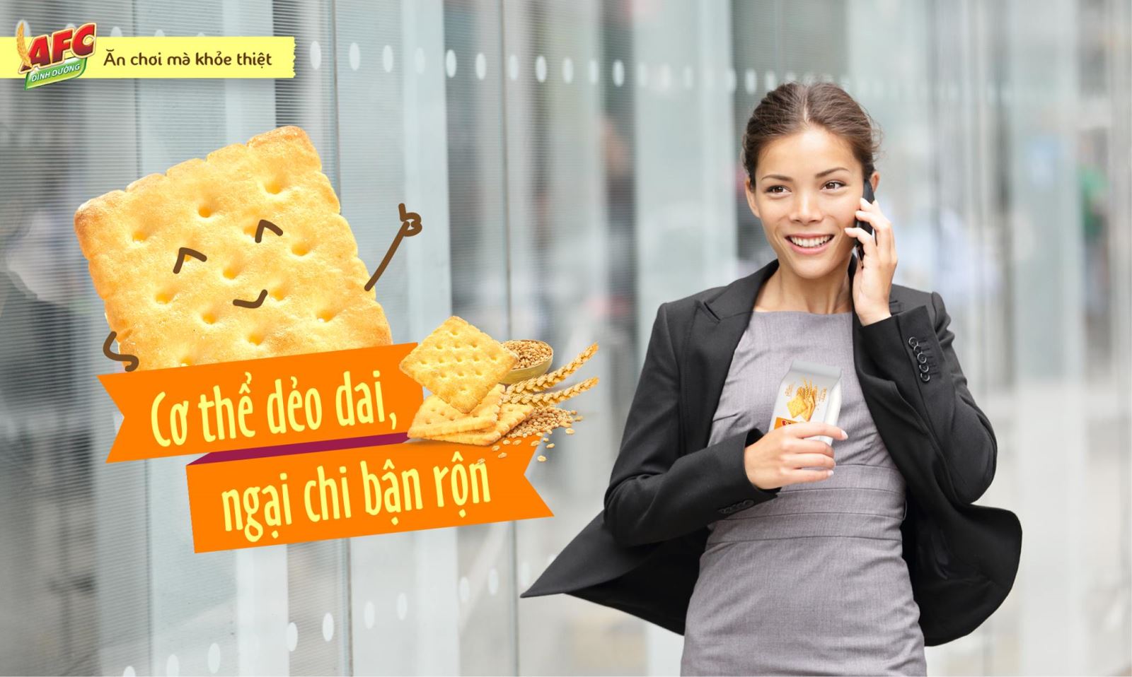 Bánh AFC – Ăn sáng tiện lợi cho người sống nhanh, sống khỏe