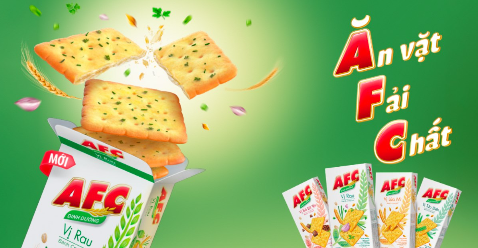 Bánh AFC giàu dinh dưỡng - Món ăn vặt không thể thiếu dịp xuân