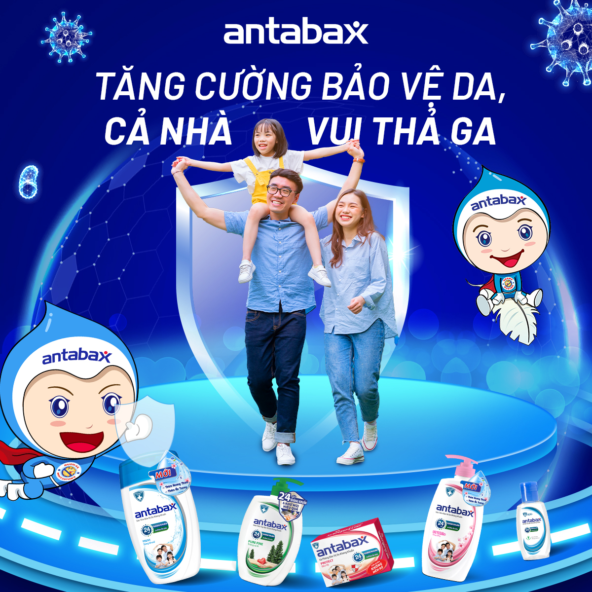 Hè nắng gắt, lưng đầy mụn? Antabax “ra tay”, da sạch ngay!