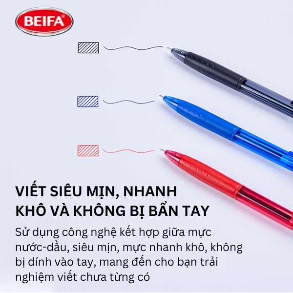 Tại sao bút Beifa là lựa chọn hàng đầu cho dân văn phòng?
