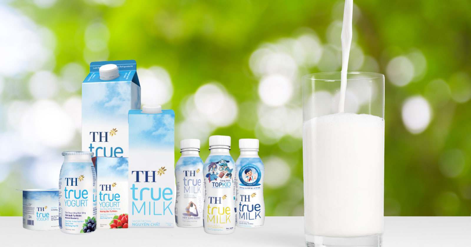 Sữa tươi TH True Milk sự lựa chọn tốt nhất dành cho gia đình bạn
