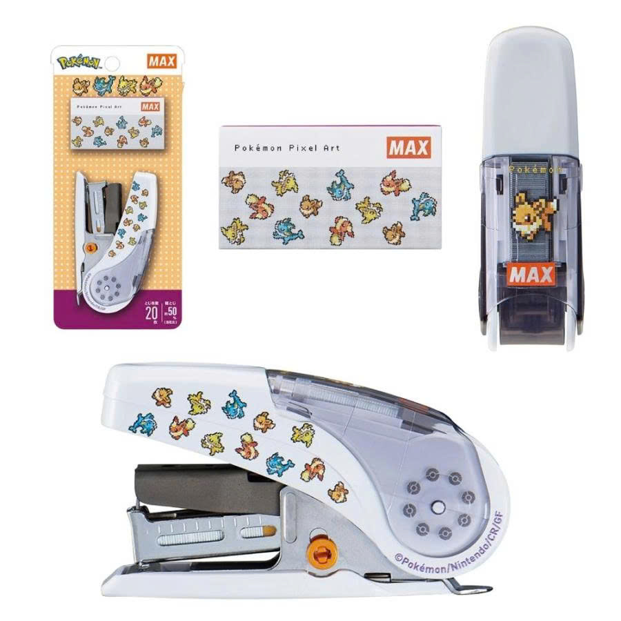 Dập ghim max Pokémon – Nhỏ gọn, bền chắc, đậm chất cá nhân hóa