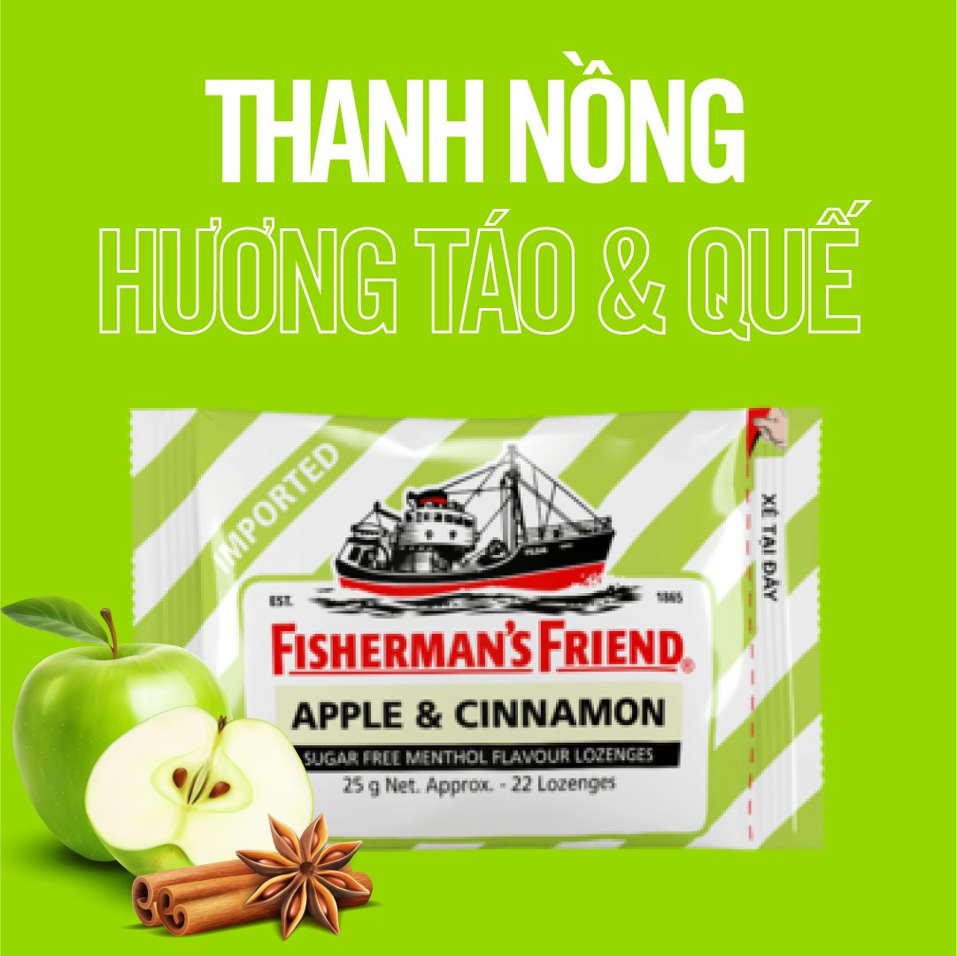 5 hương vị kẹo Fisherman’s Friend được yêu thích nhất