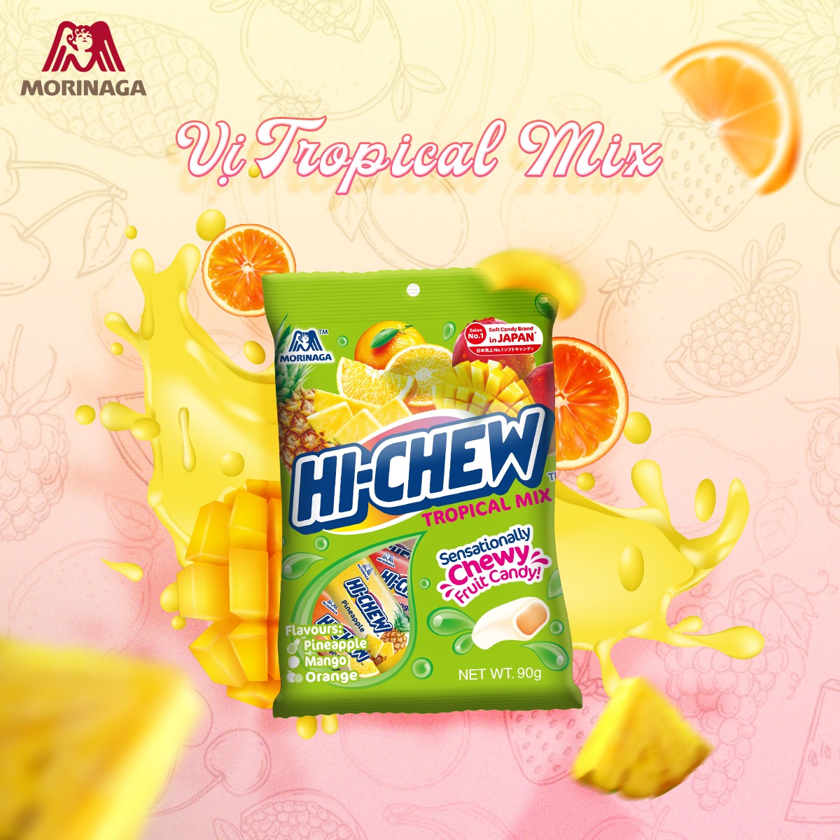 Morinaga Hi-Chew - Ngọt ngào mềm mại trong từng khoảnh khắc Tết