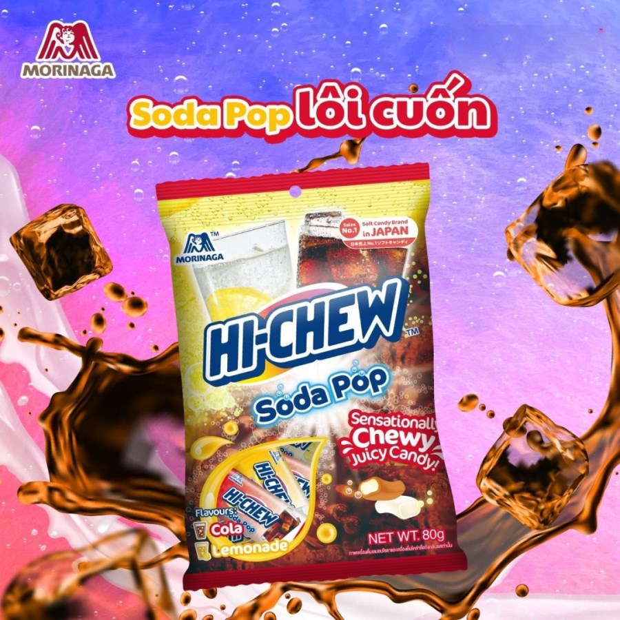 Morinaga Hi-Chew - Ngọt ngào mềm mại trong từng khoảnh khắc Tết