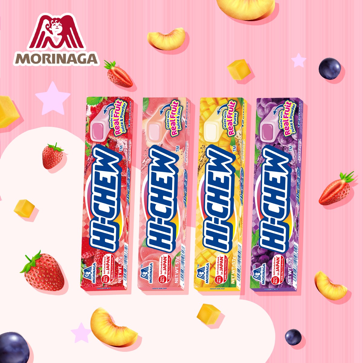 Morinaga Hi-Chew - Ngọt ngào mềm mại trong từng khoảnh khắc Tết