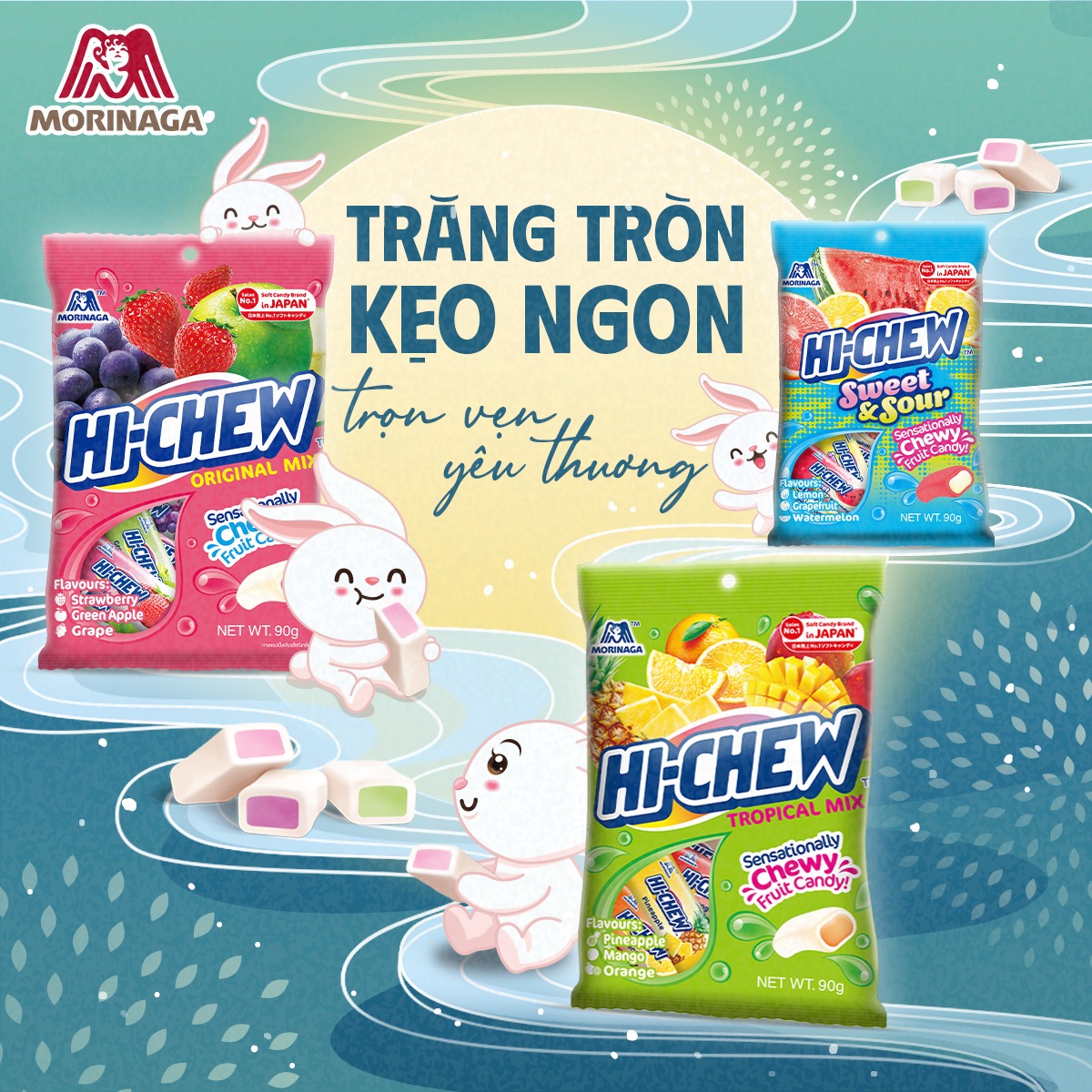 Morinaga Hi-Chew - Ngọt ngào mềm mại trong từng khoảnh khắc Tết