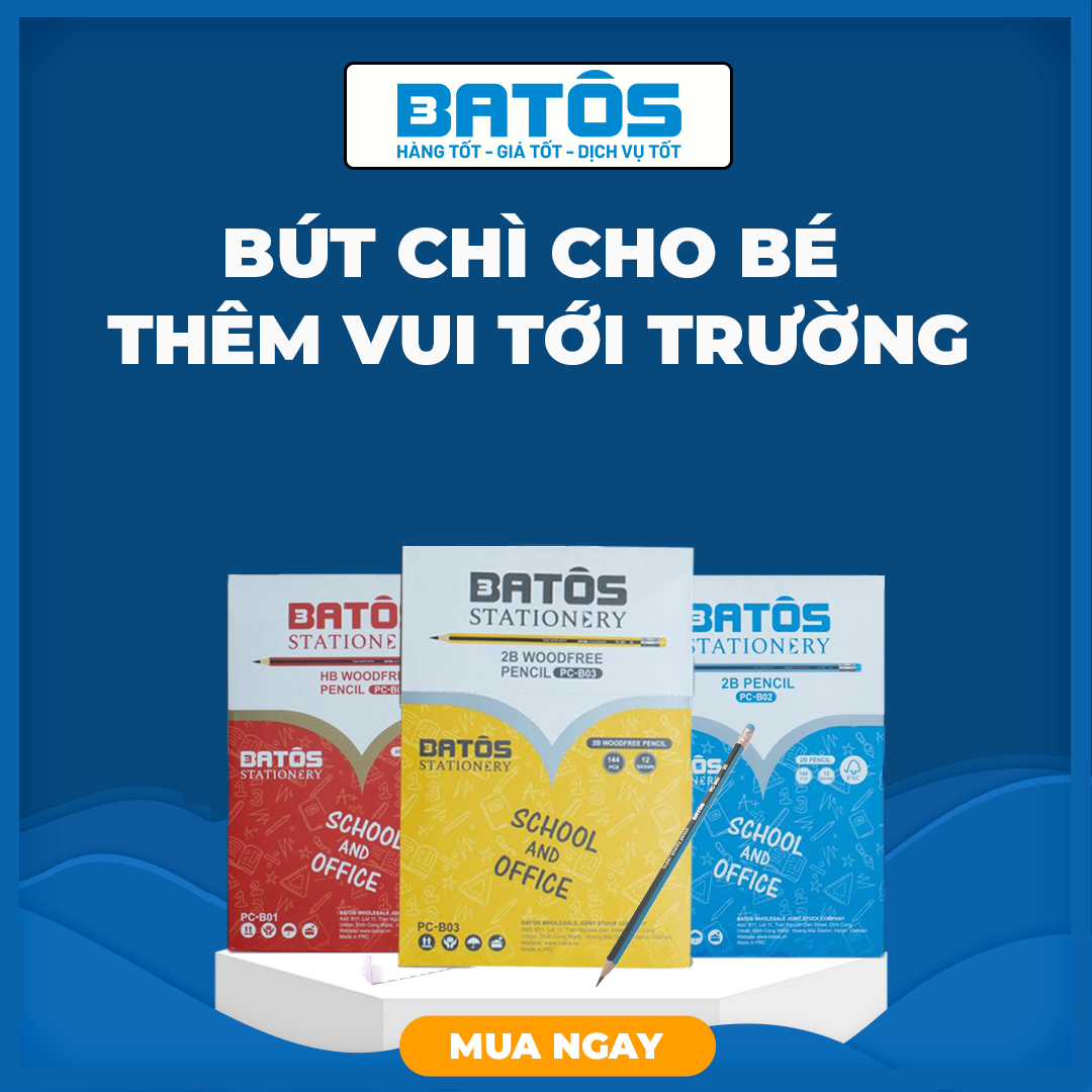 Các loại bút chì phổ biến thường được dùng trong văn phòng hiện nay