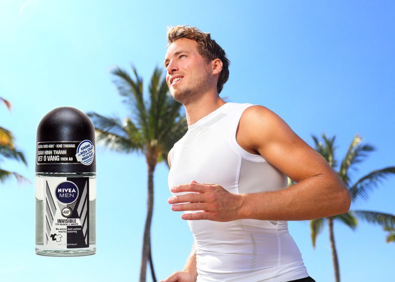 Lăn khử mùi Nivea Men có gây ố áo không?