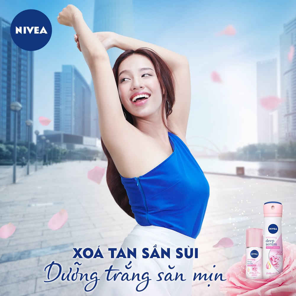 Làn da khô thoáng và thơm mát cả ngày với lăn khử mùi Nivea