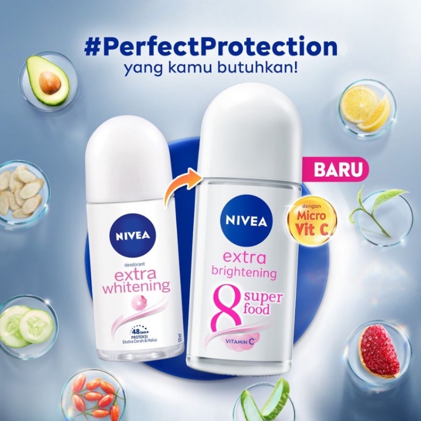 Làn da khô thoáng và thơm mát cả ngày với lăn khử mùi Nivea