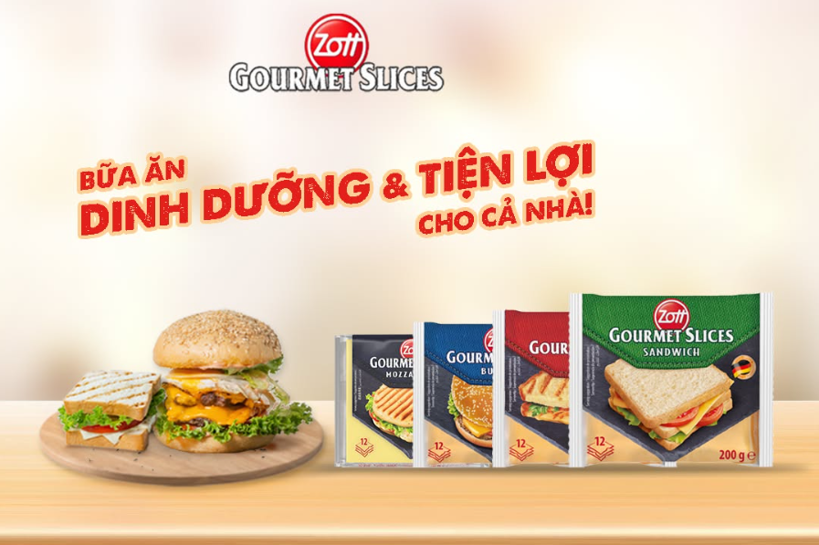 Phô mai Zott - Béo ngậy, mềm mịn, tan chảy, thơm ngon khó cưỡng