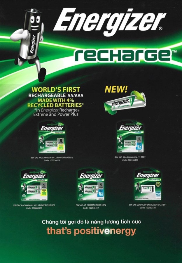 So sánh pin sạc Energizer và pin thường - Lựa chọn nào tốt hơn?