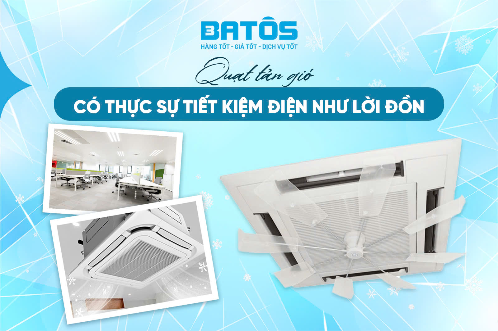 Bạn có máy lạnh nhưng vẫn thấy nóng? Có thể bạn thiếu quạt tản gió!