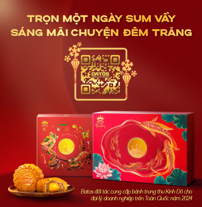 Batos - Đối tác tin cậy cung cấp bánh trung thu Kinh Đô cho đại lý toàn quốc
