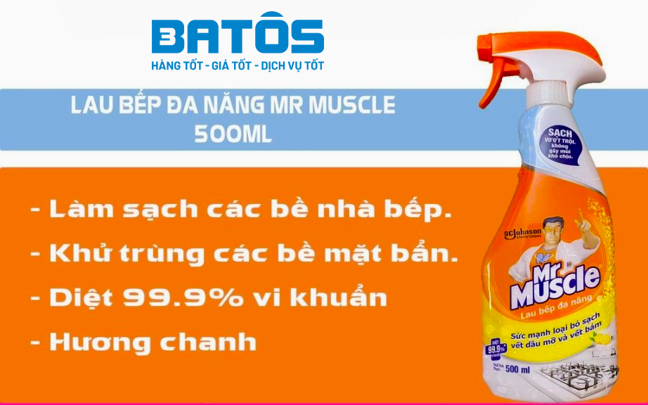 Nước Tẩy Đa Năng Mr. Muscle An Toàn Hay Không?