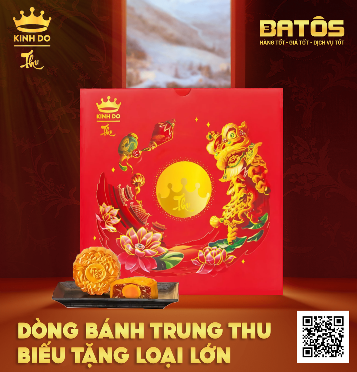 Đặt hàng bánh trung thu Kinh Đô số lượng lớn cho doanh nghiệp!