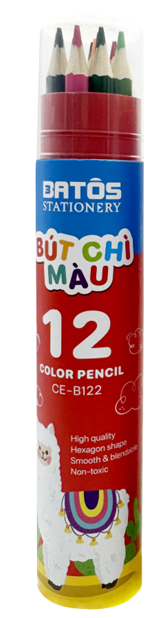 Khám phá thế giới màu sắc với bút chì màu Batos Stationery
