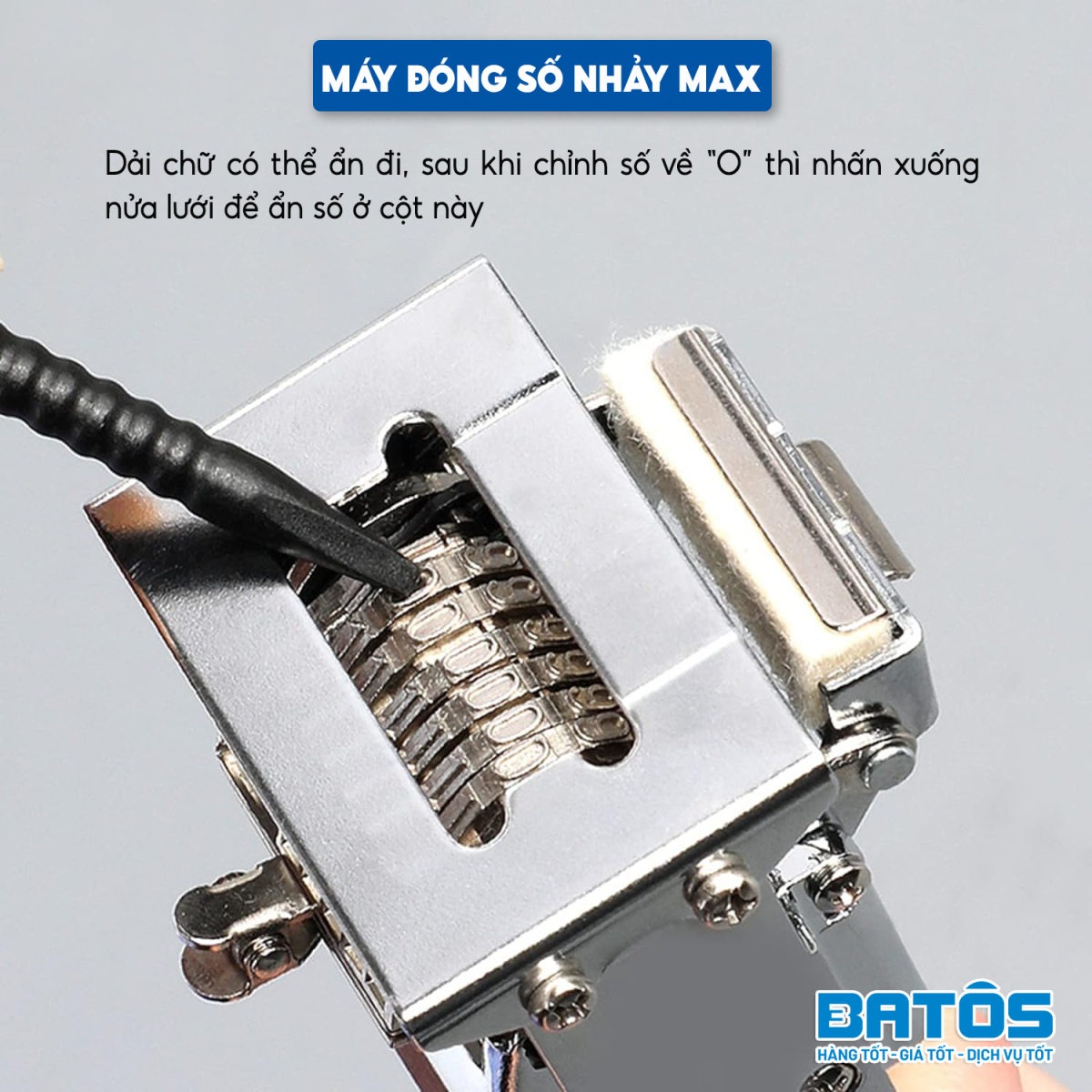 Sự tiện lợi của dấu đóng số nhảy trong quản lý hồ sơ