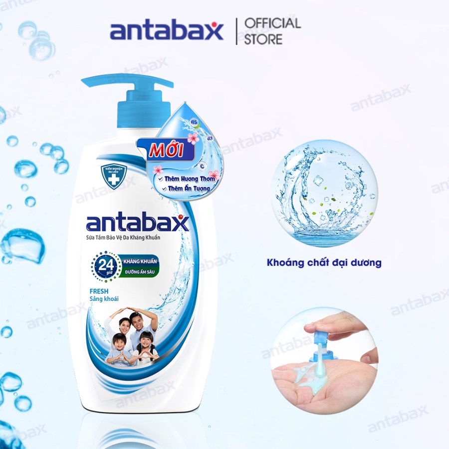 Bảo vệ sức khỏe gia đình với nước rửa tay Antabax