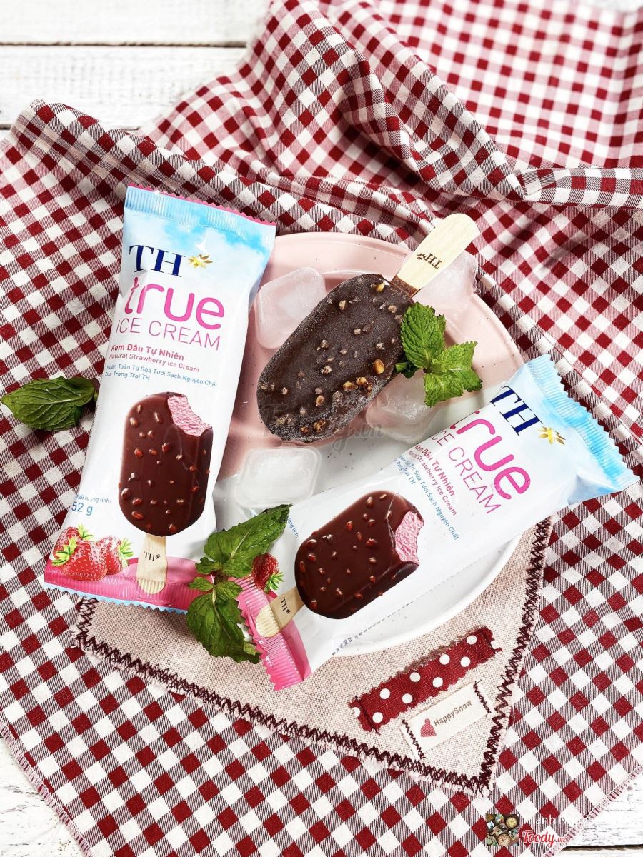 Giải nhiệt mùa hè với kem TH True Ice Cream