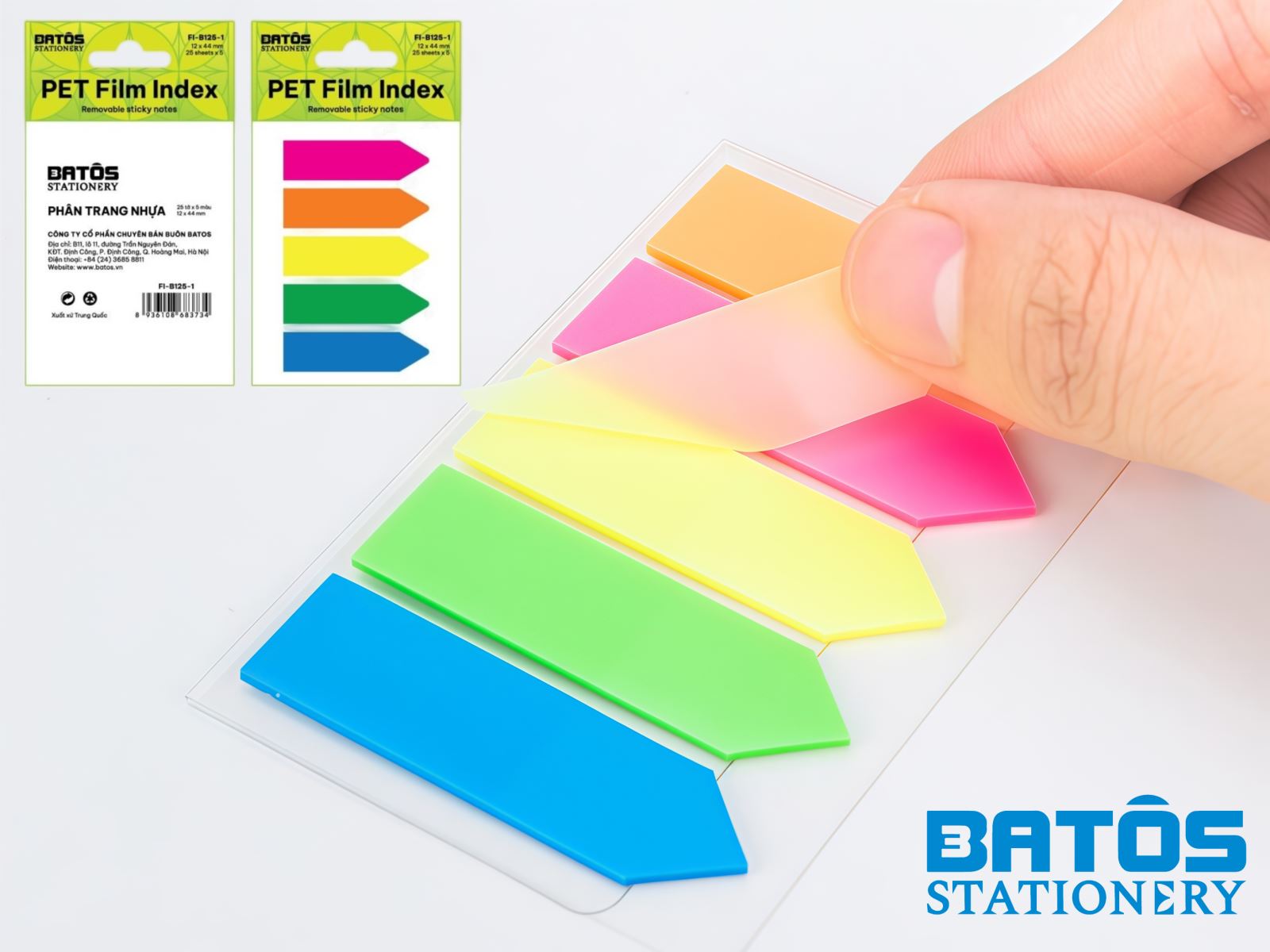 Giấy note Batos – Công cụ nhỏ, hiệu quả lớn cho công việc gọn gàng