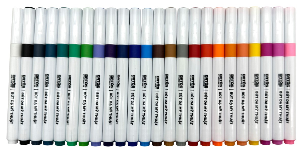 Khám phá sáng tạo vô tận với bút dạ mỹ thuật Batos Acrylic Marker