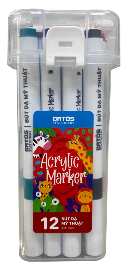 Sở hữu bộ màu Acrylic marker 24 màu chỉ với giá chưa đến 2 cốc trà sữa