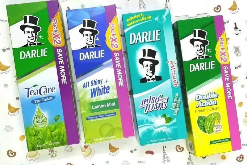 Tổng hợp kem đánh răng darlie bảo vệ sức khỏe răng miệng