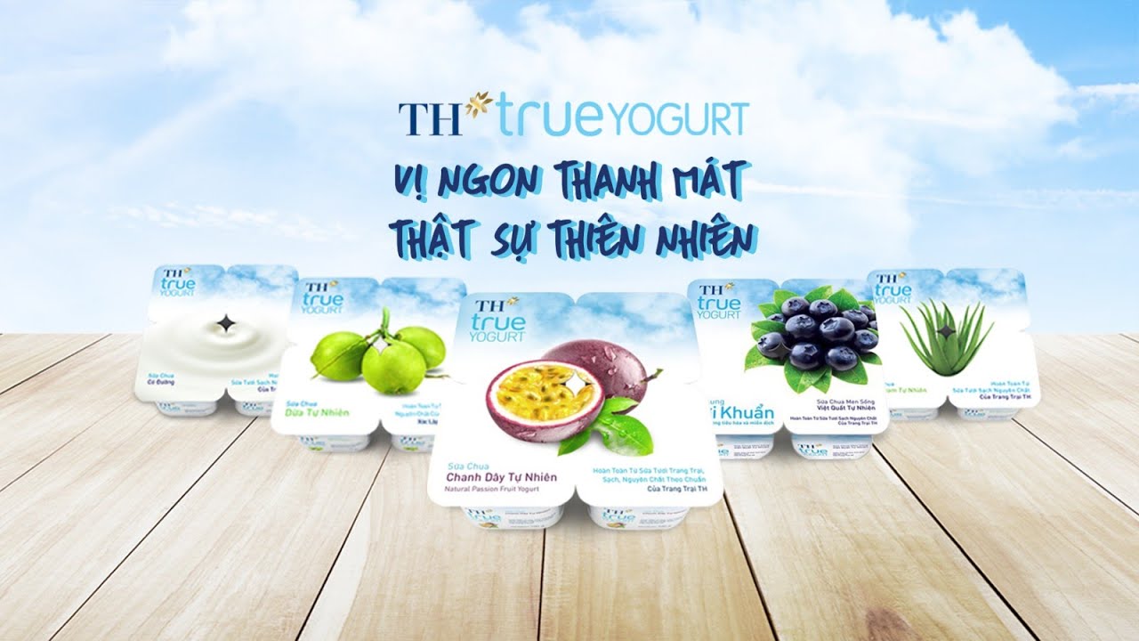 Tổng hợp các loại sữa chua ăn TH True Yogurt bán chạy nhất hiện nay