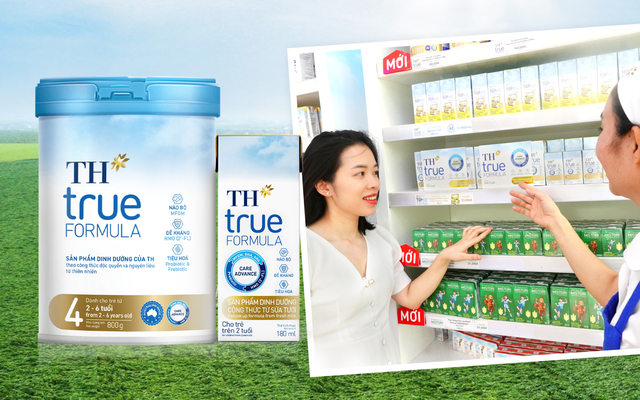 TH true Formula - Hỗ trợ tăng cường đề kháng cho bé