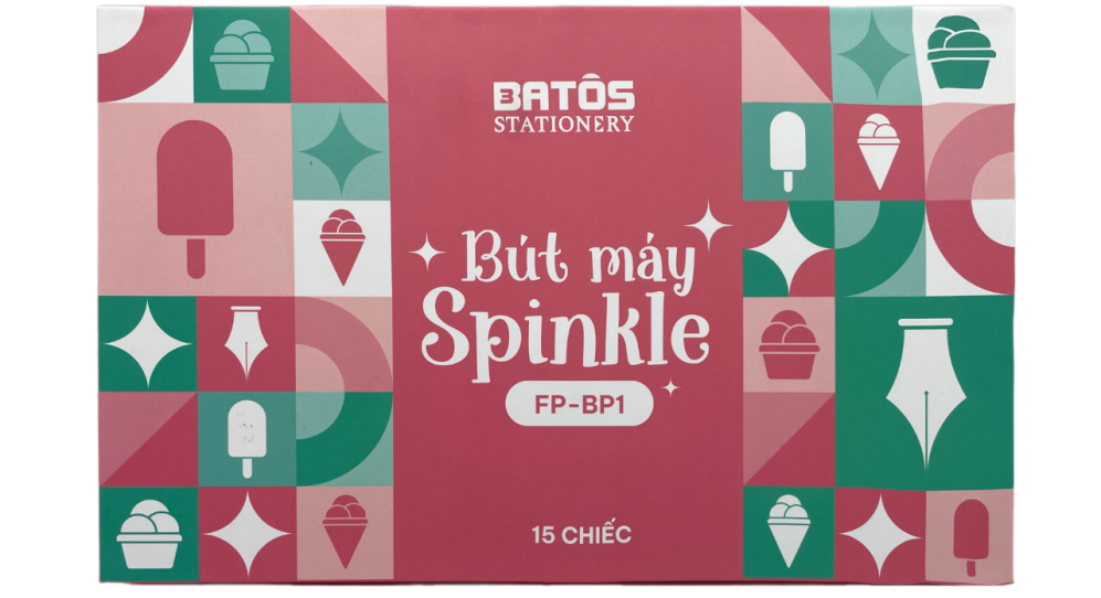 Bút máy Spinkle Batos – Đồng hành cùng bé luyện chữ!
