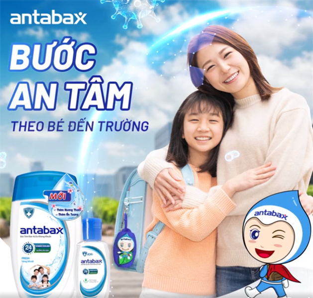 Bảo vệ sức khỏe gia đình với nước rửa tay Antabax