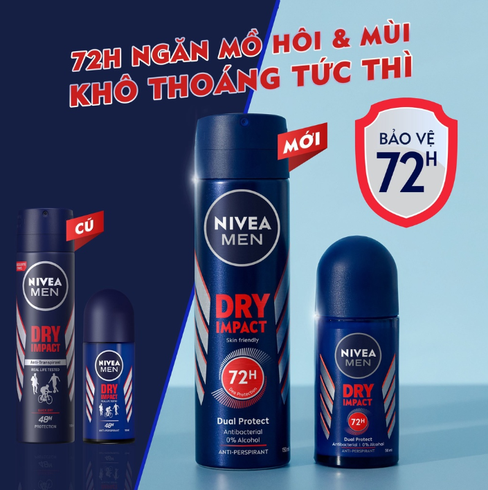 Tổng hợp các sản phẩm lăn khử mùi Nivea bán chạy nhất