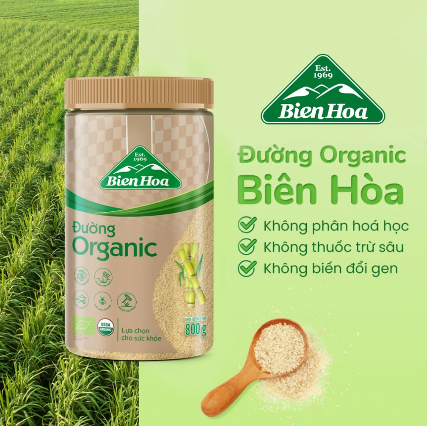 Đường organic có tốt hơn đường kính thông thường không?