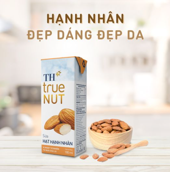 Thưởng thức ngay trọn bộ 7 loại sữa hạt TH True Nut cho gia đình