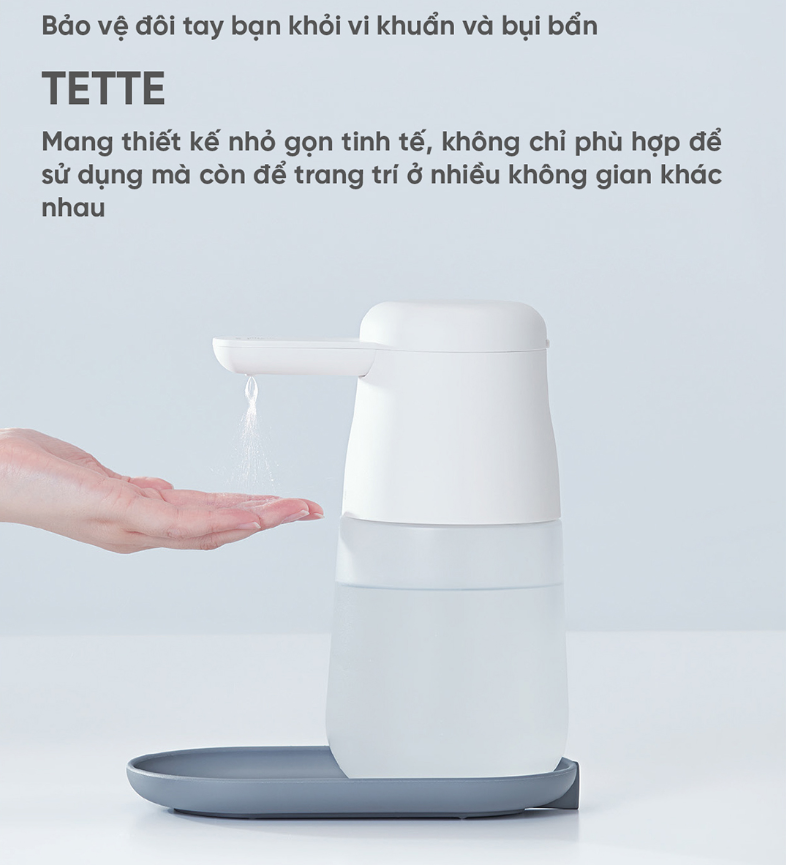 Giới thiệu thiết bị rửa tay tự động bằng nhựa TE1000