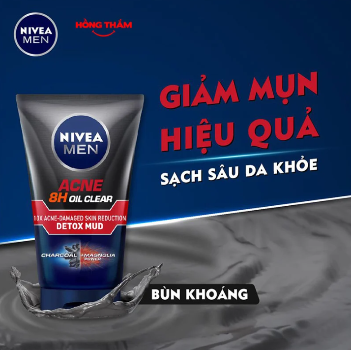 Sữa rửa mặt Nivea Men: Sức mạnh dành riêng cho làn da nam tính