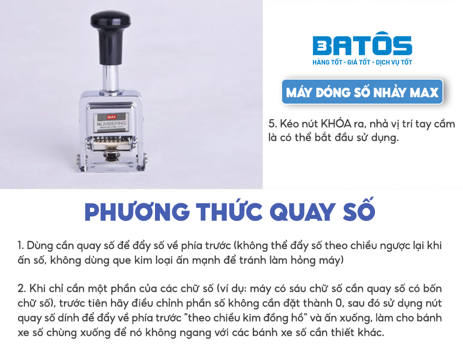 Sự tiện lợi của dấu đóng số nhảy trong quản lý hồ sơ
