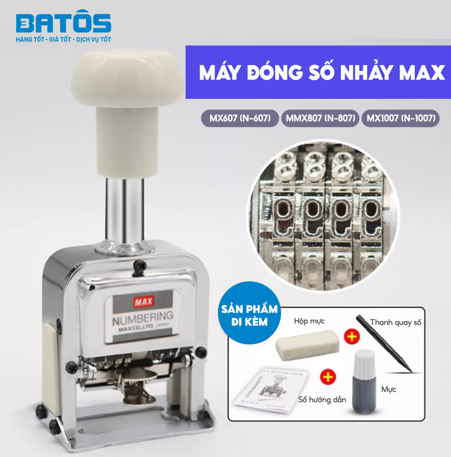 Sự tiện lợi của dấu đóng số nhảy trong quản lý hồ sơ