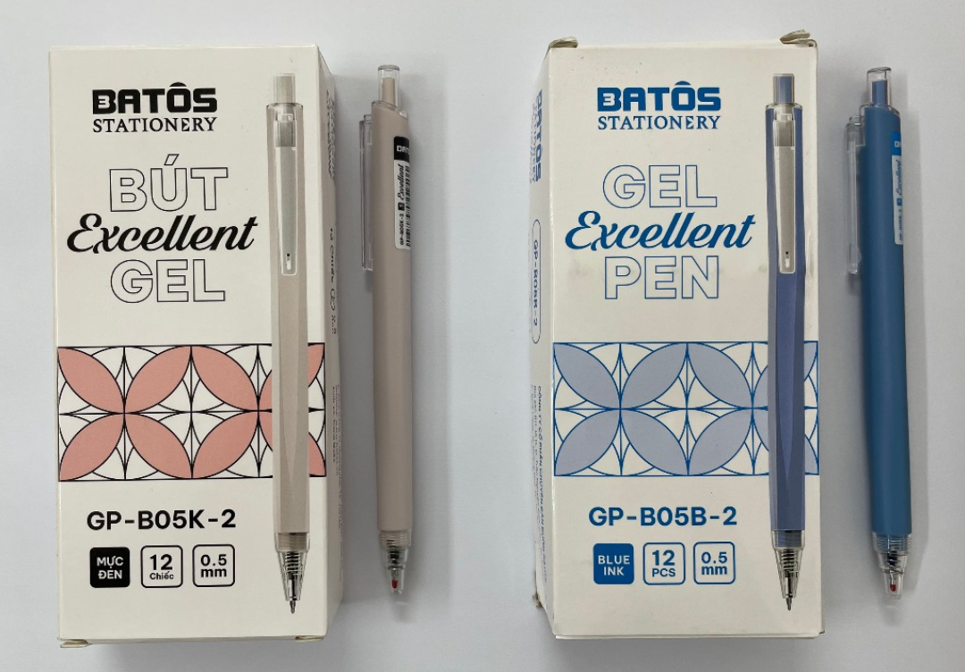 Bút gel Batos Excellent 0.5mm - Chinh phục mọi thách thức viết lách!